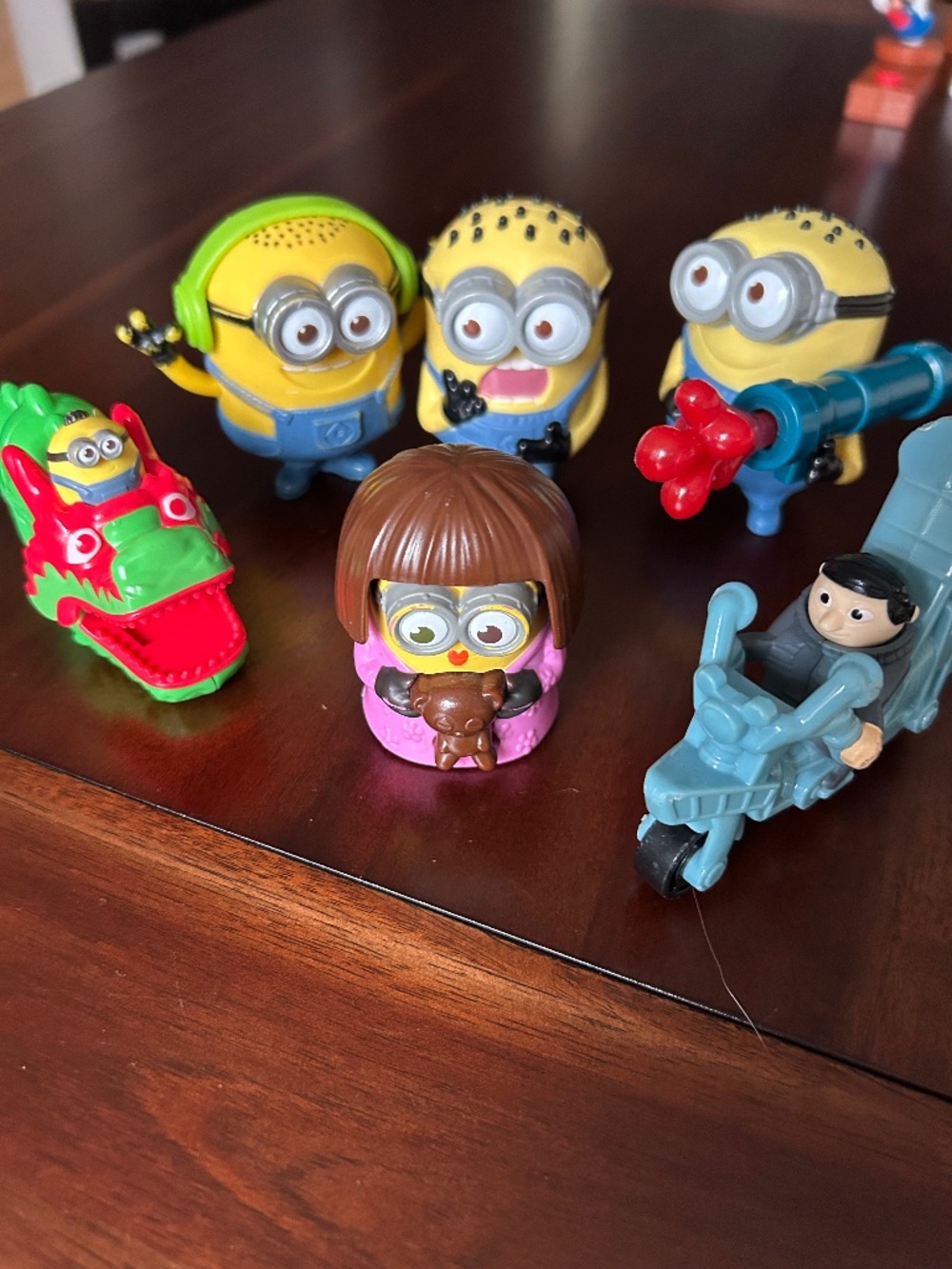 McDonald’s Happy Meal Toys Minions: The Rise of Gru Collectible Figure Lot of 6